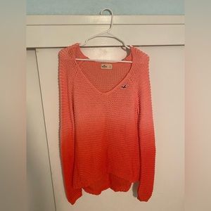 Hollister ombré knit sweater